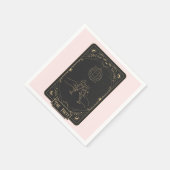 Tarot Esoteric Fortune Serviette (Ecke)