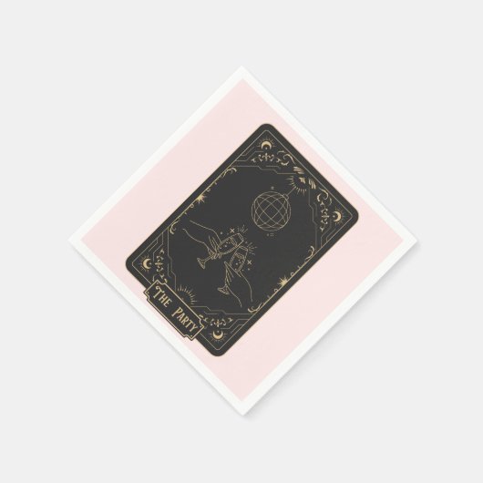 Tarot Esoteric Fortune Serviette (Ecke)