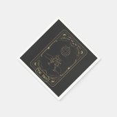 Tarot Esoteric Fortune Serviette (Ecke)