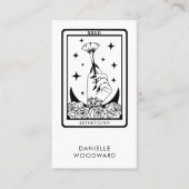 Tarot Esthetiker Branding Visitenkarte (Vorderseite)