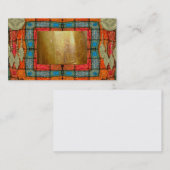 Tarot-Feder-Sinti und Roma-psychisches Visitenkarte (Vorne/Hinten)