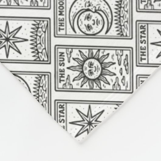 Tarot Fleecedecke (Ecke)