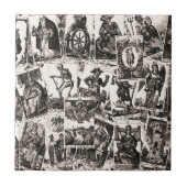 Tarot Fliese (Vorderseite)