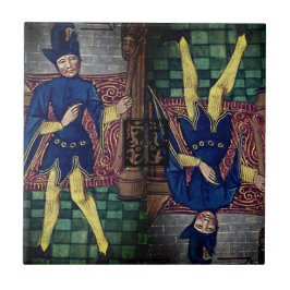Tarot Fool Major Arcana Nach unten Fliese