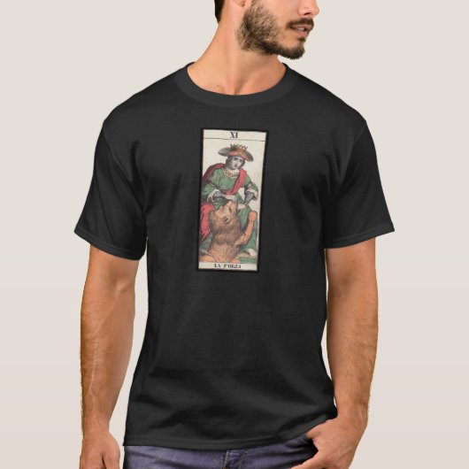 Tarot: Gerechtigkeit T-Shirt (Vorderseite)