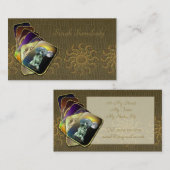 Tarot-Geschäft oder Visitenkarte (Vorne/Hinten)