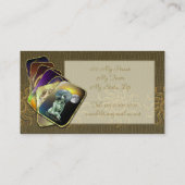 Tarot-Geschäft oder Visitenkarte (Rückseite)