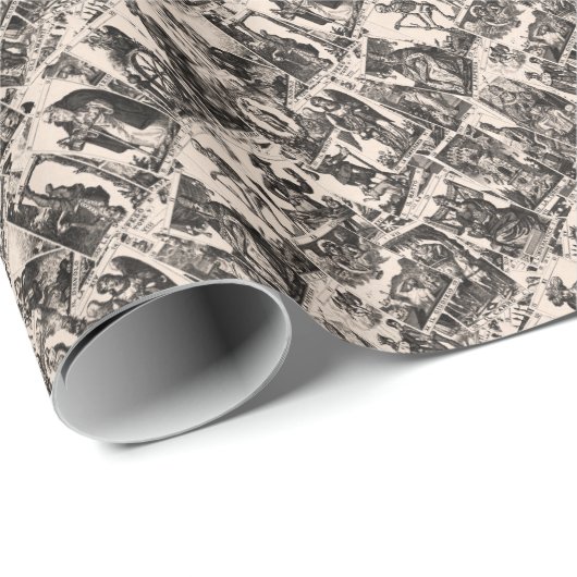 Tarot Geschenkpapier (Rolleneckpunkt)