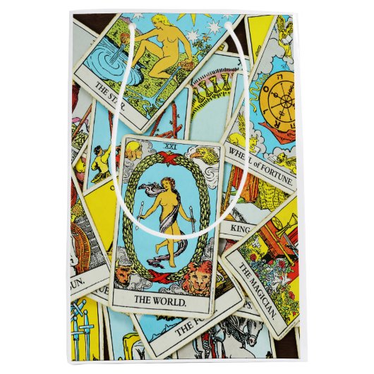 Tarot-Geschenktasche Mittlere Geschenktüte (Vorderseite)
