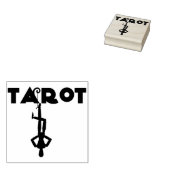 Tarot hangman Art Briefmarke Gummistempel (Stempel)