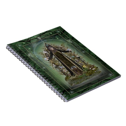 Tarot Hexe ~ Spellbook Notizblock (Rechte Seite)