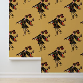 Tarot-Hintergrundbild - Die Narbe - Gelb Tapete