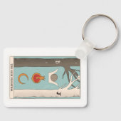 Tarot Hochpriester Karte Schlüsselanhänger (Vorderseite)