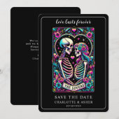Tarot Hochzeit Speichern Flat Save The Date (Vorne/Hinten)