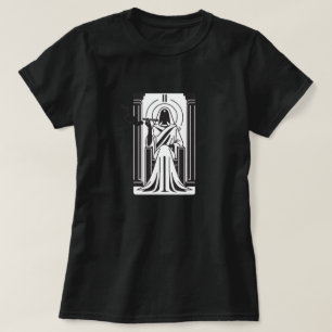 Tarot Hohepriesterin Hanf Rauchen Okkult T-Shirt