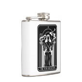 Tarot Hohepriesterin Wöchtlingsrauchkult Flachmann (Rechts)