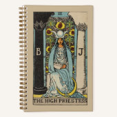 Tarot Hohepriestes Notizblock (Vorderseite)