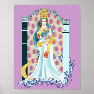 Tarot Hohepriestes Poster