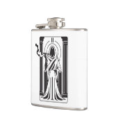 Tarot Hohepriestess Weh-Rauchen-okkultistisch Flachmann (Links)