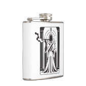 Tarot Hohepriestess Weh-Rauchen-okkultistisch Flachmann (Rechts)