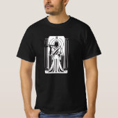 Tarot Hohepriestess Weh-Rauchen-okkultistisch T-Shirt (Vorderseite)