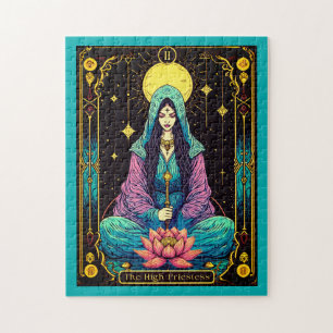 Tarot Illustration, die Hohepriesterin Puzzle