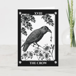 Tarot Inspiriert Halloween-Crow-Karte Karte