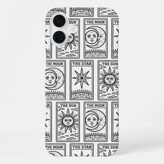 Tarot iPhone Hülle (Rückseite)