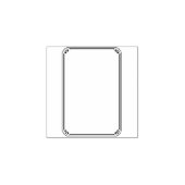 Tarot Journal - Briefmarke der leeren Tarot-Karte Gummistempel (Prägung)