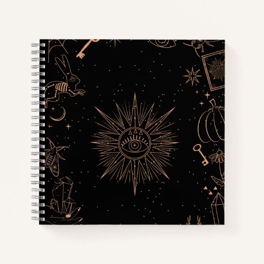 Tarot Journal Sketchbook Notizblock (Vorderseite)