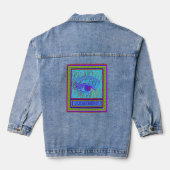 Tarot Judgment Eye Jeansjacke (Rückseite)