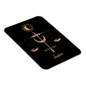 Tarot-Justizsymbol Magnet (Rechte Seite)