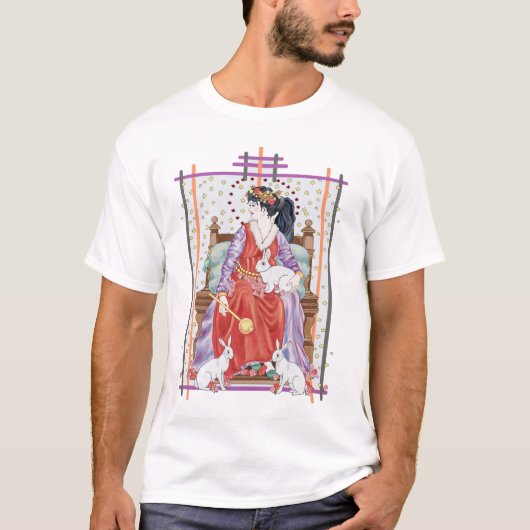 Tarot Kaiser und Kaiserin T-Shirt (Vorderseite)