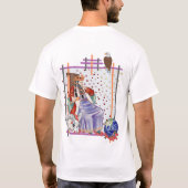Tarot Kaiser und Kaiserin T-Shirt (Rückseite)