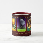 Tarot kardiert humorvolle Tasse (Zentrum)