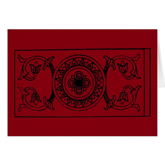 Tarot-Karte: As der Pennys (Vorderseite (Horizontal))