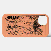Tarot-Karte: As der Schwerter Case-Mate iPhone Hülle (Rückseite (Horizontal))