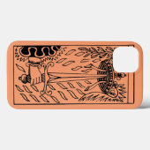 Tarot-Karte: As der Schwerter Case-Mate iPhone Hülle (Rückseite (Horizontal))