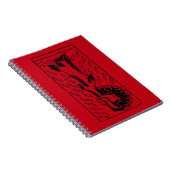 Tarot-Karte: As von Rod Notizblock (Rechte Seite)