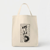 Tarot-Karte: As von Rod Tragetasche (Vorne)