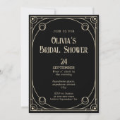 Tarot-Karte Brautdusche Einladung (Rückseite)