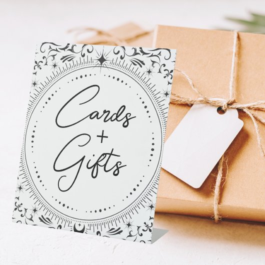 Tarot-Karte | Bridal Wedding | B+W Karten/Geschenk Sockelschild