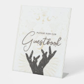 Tarot-Karte | Bridal Wedding | Neutral Guestbook Sockelschild (Vorderseite)