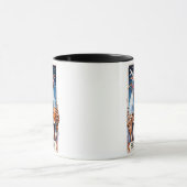 Tarot-Karte/Brille von Bourbon Tasse (Zentrum)