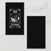 Tarot-Karte Crescent Moon Occult Cat Gothic Hexe Visitenkarte (Vorne/Hinten)