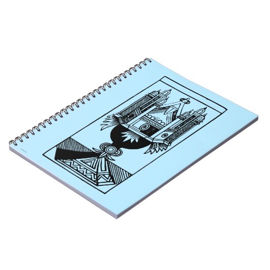 Tarot-Karte: Das As der Schalen Notizblock (Linke Seite)