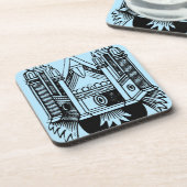 Tarot-Karte: Das As der Schalen Untersetzer (Linke Seite)