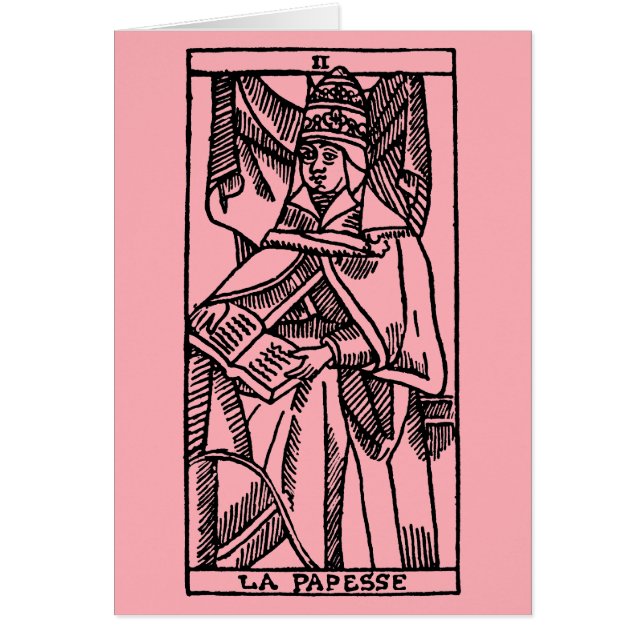 Tarot-Karte: Das Popess (Vorne)