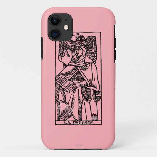 Tarot-Karte: Das Popess Case-Mate iPhone Hülle (Rückseite)