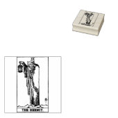 Tarot-Karte: Der Einrücker: Personalisierter Text Gummistempel (Stempel)